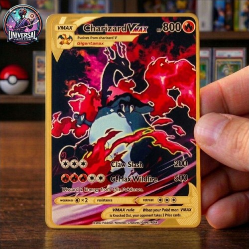 Pokemon card charizard vmax - card,