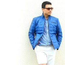 Puffer Damiano Giacca Uomo Blu
