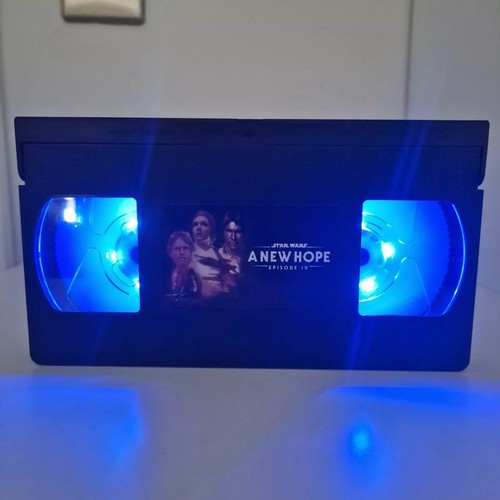 Lampada videocassetta led vhs - videocassetta,