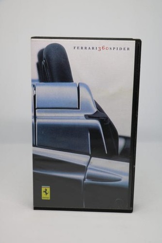 Videocassetta vhs ferrari 360 - videocassetta,