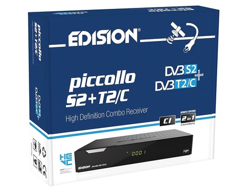 Edision piccolo c combo - edision, s2+t2-c