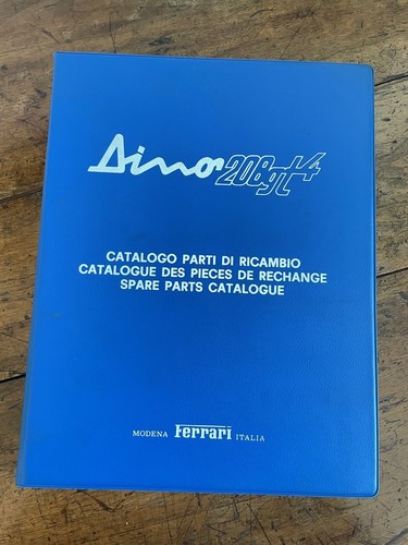Ferrari dino 208 gt4 - gt4, catalogo