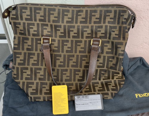 Borsa tote fendi zucca - zucca, ff