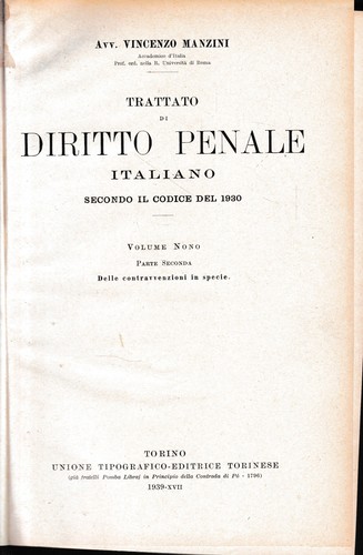 Trattato diritto penale - di,