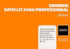 Manuale di istruzioni per