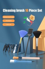10pcs pennelli e spazzole ad