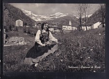 Cartolina Valsesia Costume di Rima AB1974