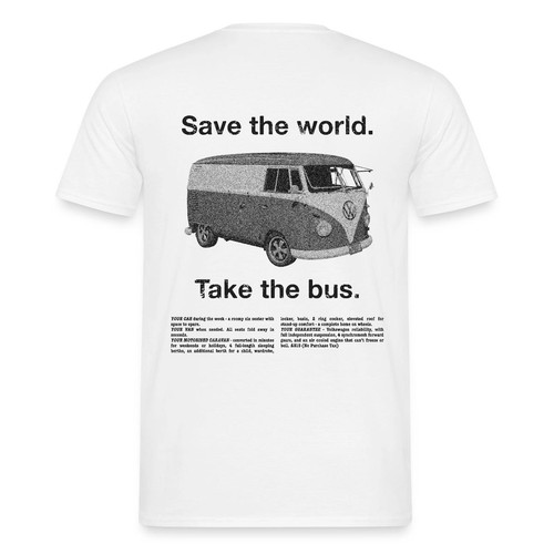 Maglietta volkswagen camper - t1,