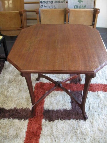 Tavolo legno deco finemente - tavolo,