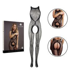 One Piece Crotchless Leopard