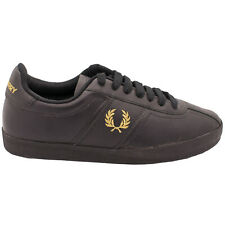 Fred Perry scarpa uomo scarpa da ginnastica sneaker B2035 774 nero oro 5791