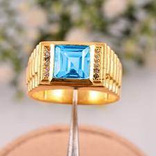 Anello qualità AAA topazio