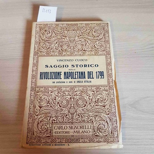 Saggio storico sulla - storico,