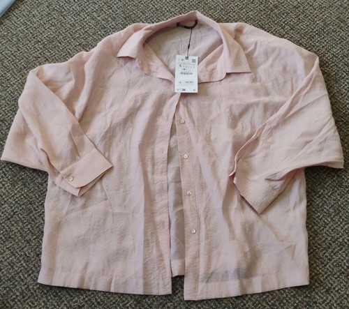 Top zara donna - rosa, piccolo