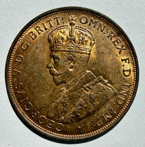Penny australia 1912h lustrous - penny, 1912h-lustrous