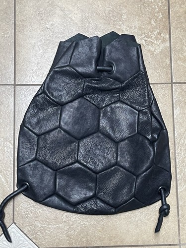 Zaino vera pelle esagonale - zaino,