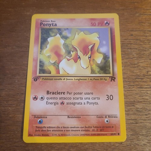 Ponyta prima edizione team - ponyta,