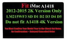 A+ Apple iMac A1418 21.5" EMC