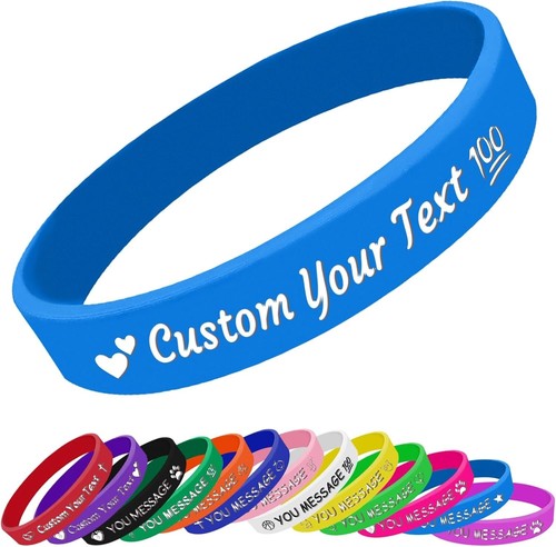 Braccialetti silicone - in,