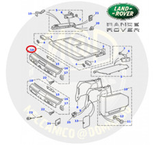 Original EOI100060SMJ Modanatura Freno Cent. Post. Beige RANGE ROVER P38 NUOVA !