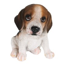 Statua Beagle seduta Beagle