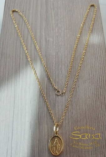 Collana fune e medaglia - collana,