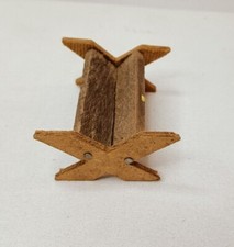 VECCHIA MANGIATOIA in LEGNO per GESU' BAMBINO, per presepe - SCENOGRAFIA PRESEPE