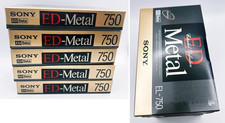 Videocassette sony metal - sony, ed-metal