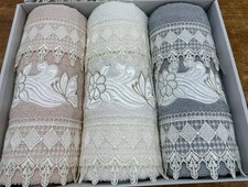 Set 3 Asciugamani+ 3 Ospiti In