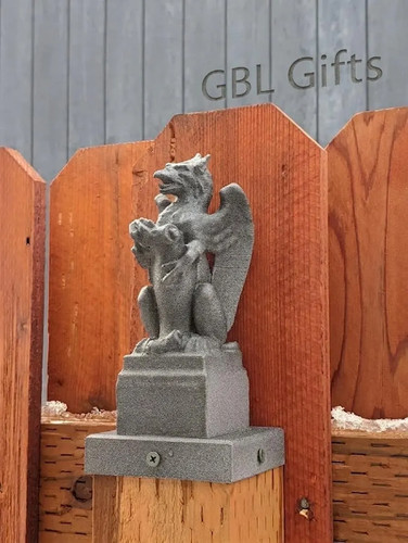 Gargoyle recinzione post - recinzione,