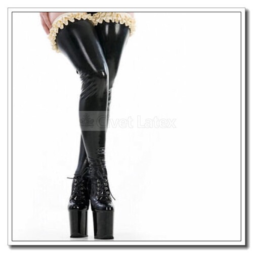 Calze lattice con doppie - calze,