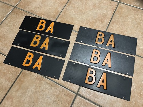 Targa bari sigla - ba,
