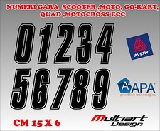 Adesivo sticker numeri - adesivo, /