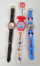 Lotto 3 orologi da polso Disney Topolino Toy Story Winnie the Pooh Vintage-XXX