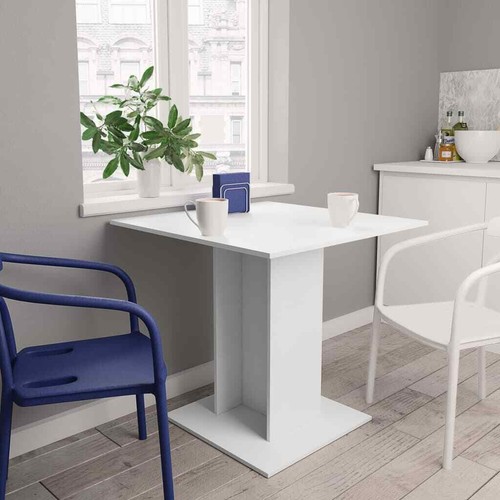 Vidaxl tavolo pranzo bianco - tavolo, da