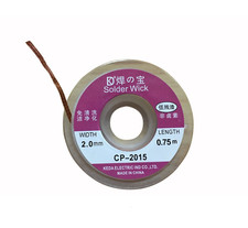 Treccia Dissaldante SOLDER WICK 1,5 metri  2 mm