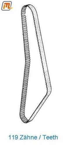 Cinghia distribuzione albero - , a