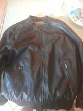 giubbotto in ecopelle cotton e