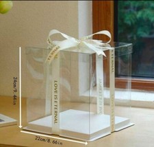  30 Scatole Trasparenti Per