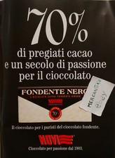CIOCCOLATO NOVI 1998 VINTAGE PUBBLICITÀ ADVERTISING WERBUNG ITALIAN CLIPPING