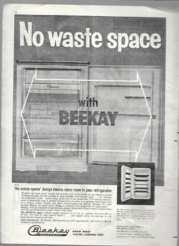 1960s advertisement for beekay - 1960s,