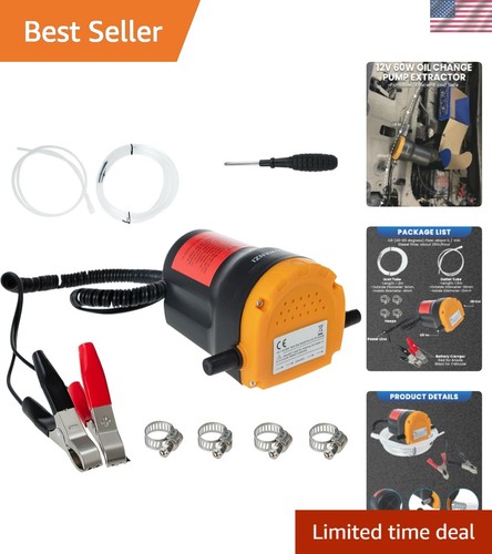 Lightweight 12v oil extractor - lightweight,