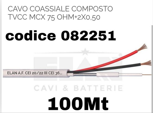 Elan cavo coassiale composto