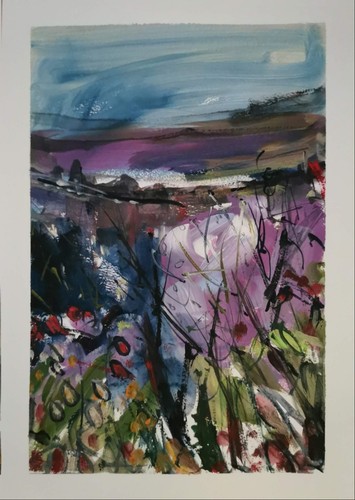 Quadro acrilico originale - , a3