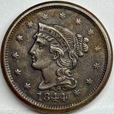 1844 1C BN capelli intrecciati