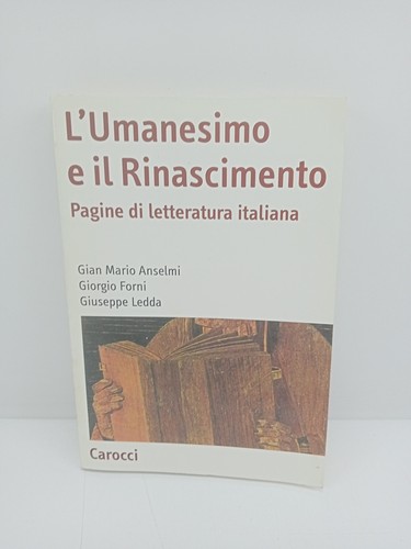 Umanesimo il rinascimento - e,