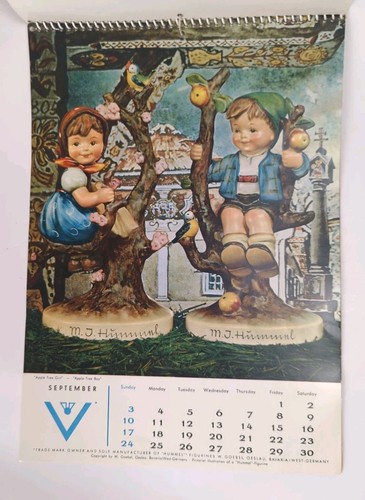Calendario hummel vintage - calendario, 1967