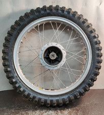 RUOTA CERCHIONE AKRONT IN ALLUMINIO BOLLINO GIALLO RUOTA 18 PER MOTO D'EPOCA