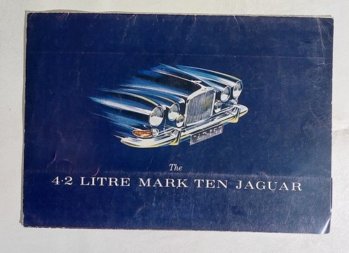 I113207 depliant auto jaguar - i113207,