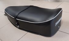 SELLA PELLE PER VESPA GT GTR SPRINT 125 150 BIPOSTO NERA TIPO ORIGINALE PIAGGIO